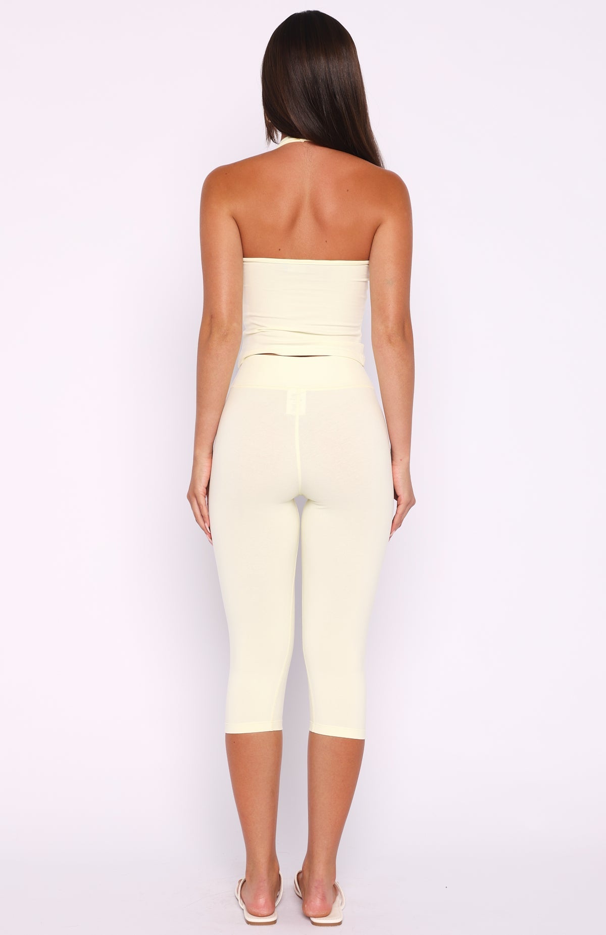 Focus On The Good Capri Pants Lemon